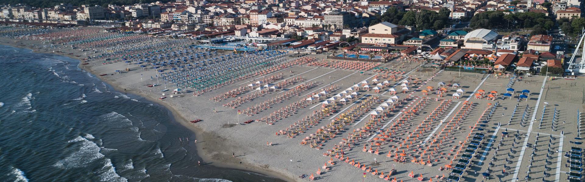 Viareggio Aerial View