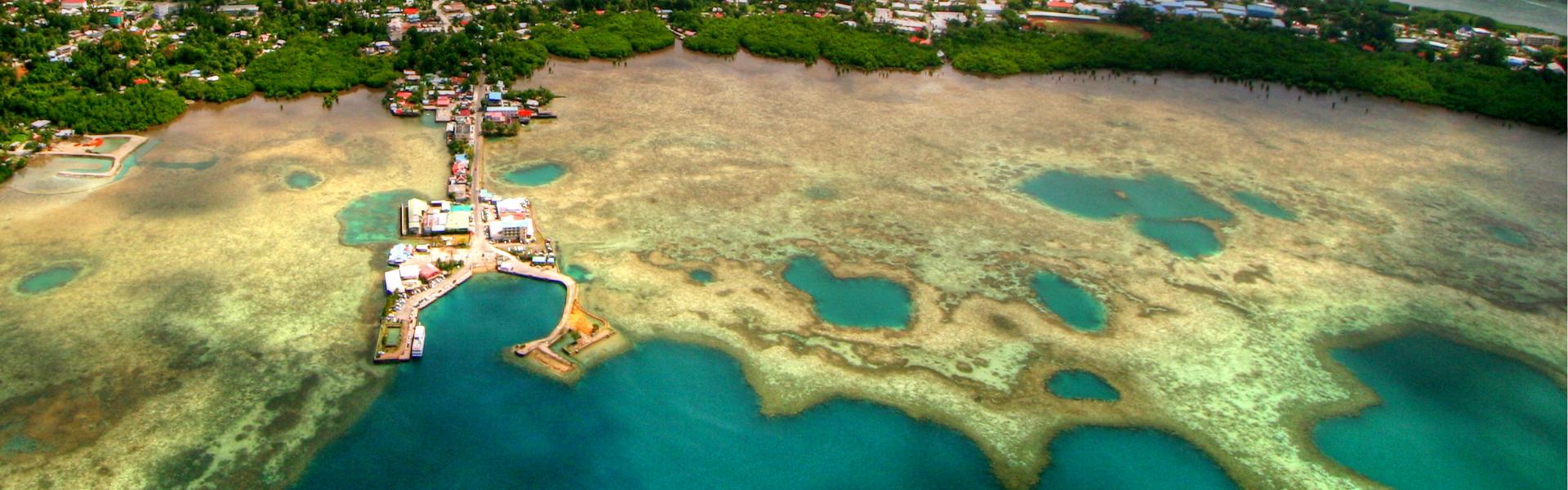 Palau Aerial View