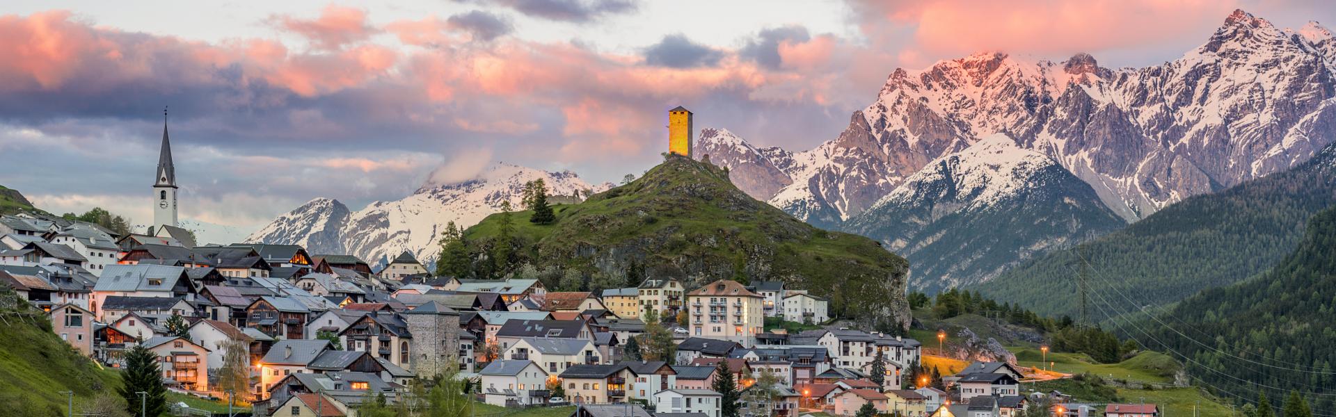 Graubünden kennenlernen mit Ferienwohnung oder Ferienhaus in Scuol - e-domizil