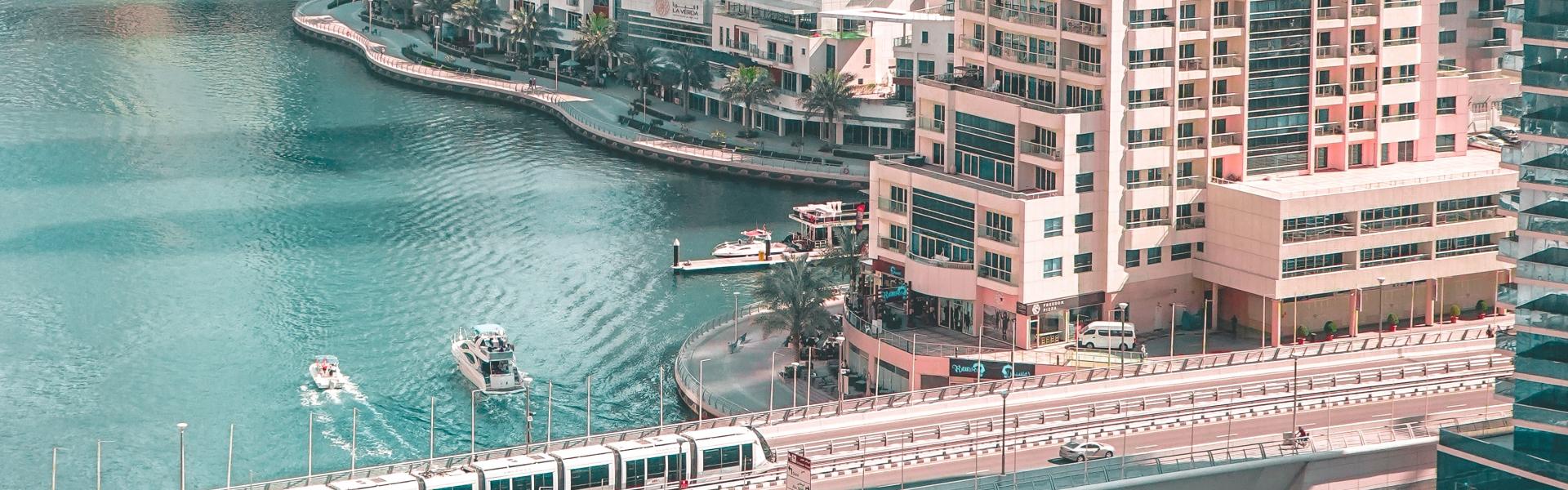 Dubai Marina Scenic View