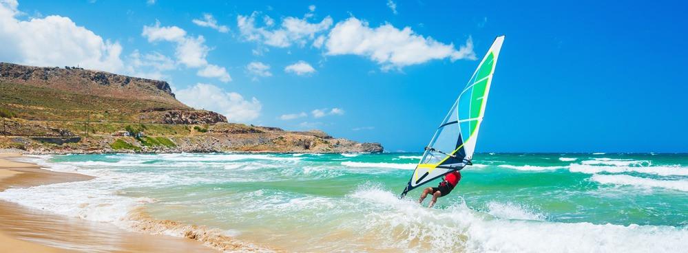 
                          Die besten Surfspots in Griechenland
                       - Interhome