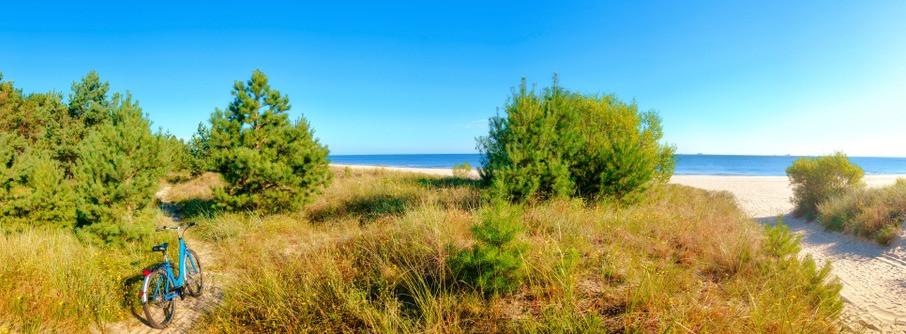 
                          Radwege auf Usedom - Mühlen, Seen und Strände
                       - Interhome