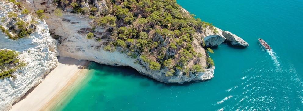 
                          Najpiękniejsze plaże włoskiej Apulii
                       - Interhome