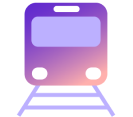 Black Icon of Train