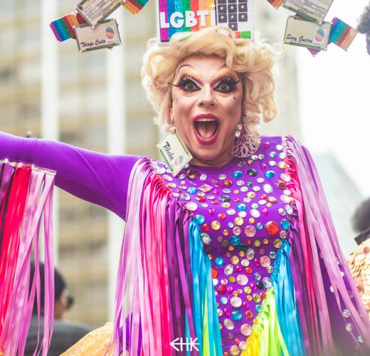 Pride Teilnehmer*in