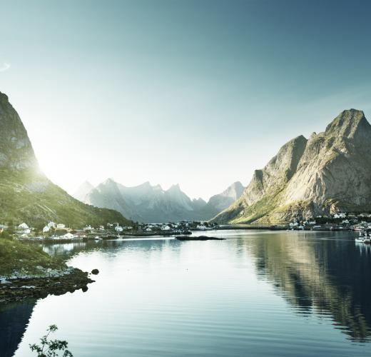 Ferienwohnung in Hovland: Abgeschiedenheit in Norwegens Fjorden - HomeToGo