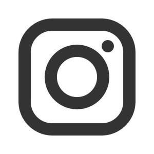 gray Instagram icon