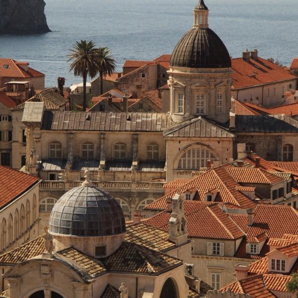 Terracotta rooftops of Dubrovnik