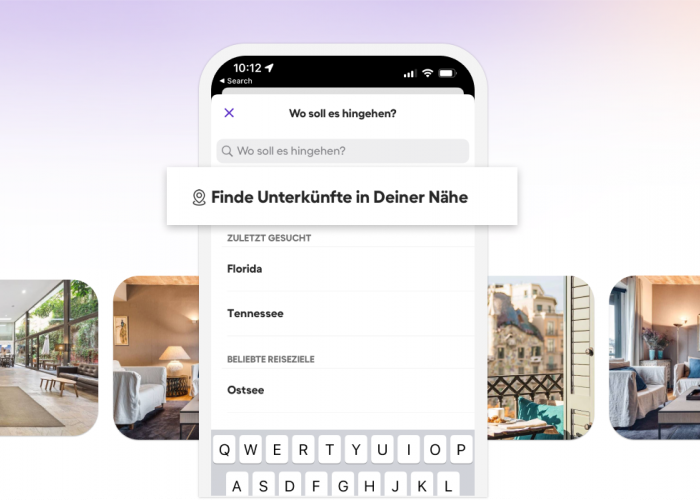 Finde Unterkünfte in deiner Nähe mit HomeToGo