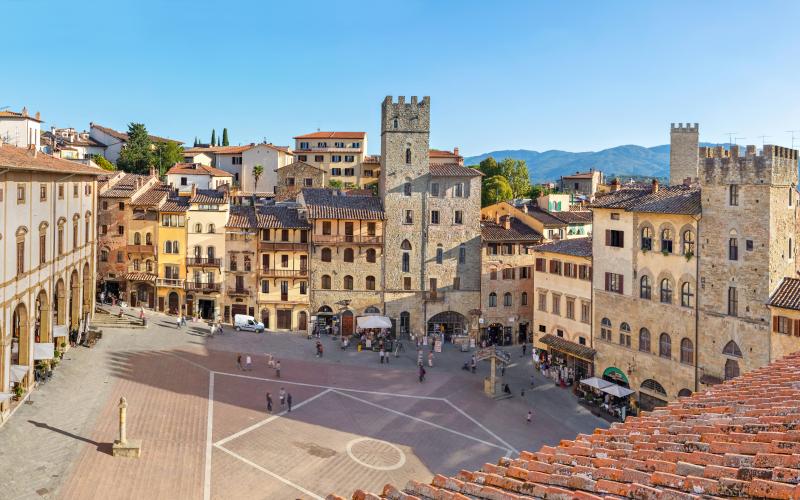 Arezzo In-town View