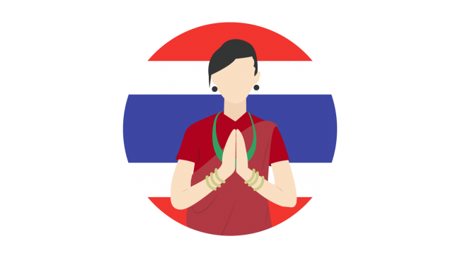 Begrüßung in Thailand