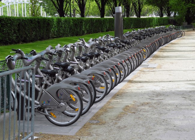 Vélib’ ist das drittgrößte Fahrradverleihssystem der Welt. 