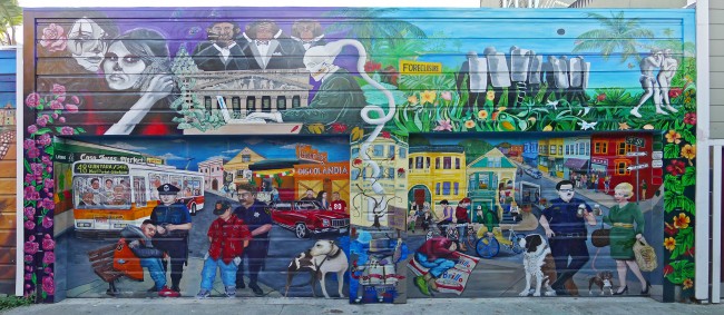Mural in the Mission District