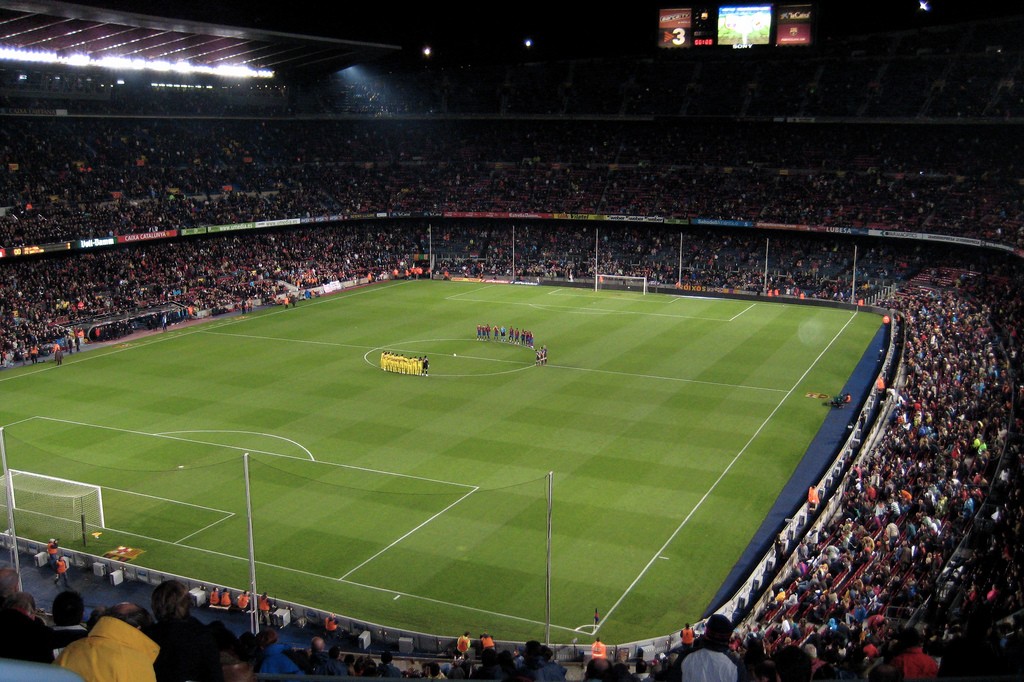 Das Stadion Camp Nou