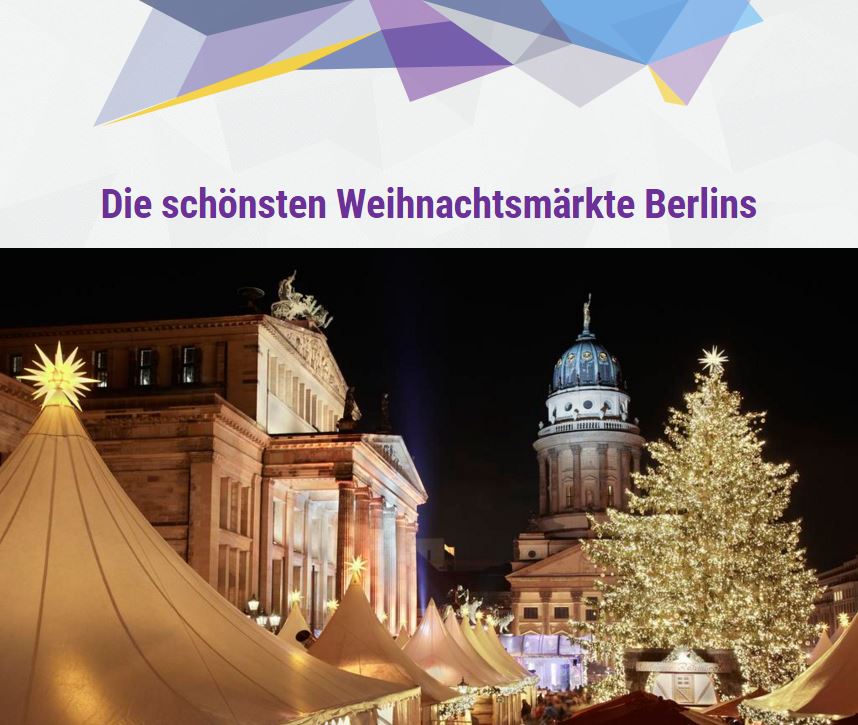 Die schönsten Weihnachtsmärkte Berlins