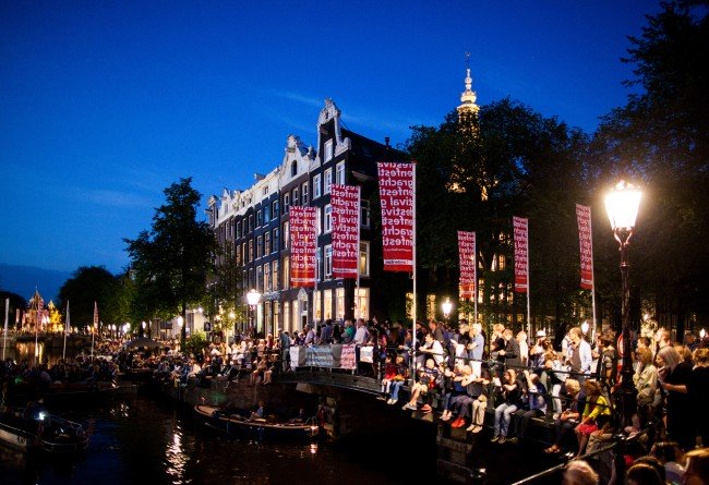 Un particoalre del Grachtenfestival di Amsterdam