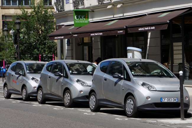 Autolib’ gibt es seit 2011 in Paris.