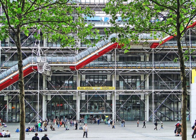 Centre Georges Pompidou ©  Flickr fmpgoh