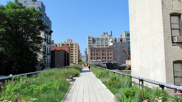 High Line Park, New York. Foto von David Berkowitz.