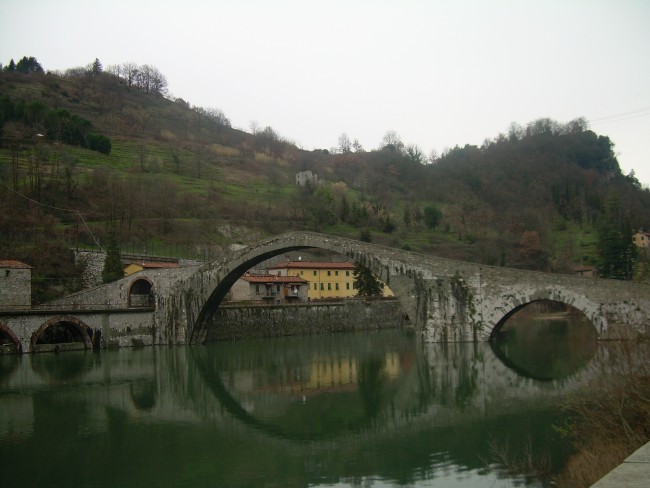 Teufelsbrücke in Borgo a Mozzano