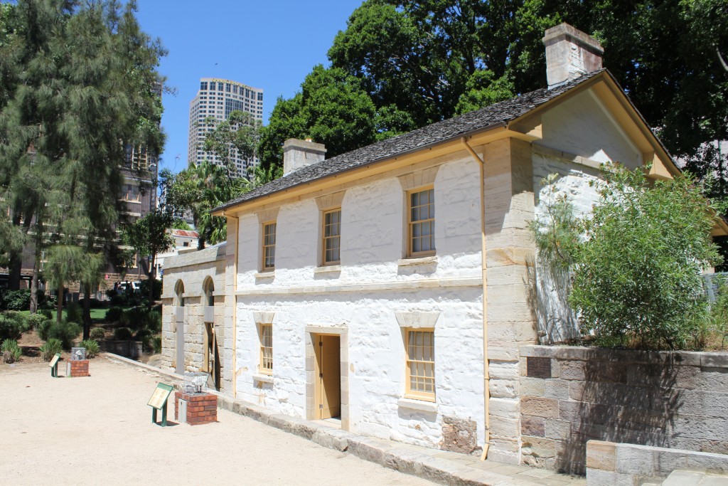 Cadman's Cottage, the oldest building in Sydney.