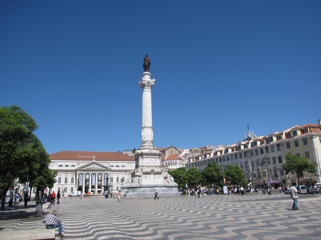 Rossio square by Bernt Rostad © Flickr.com