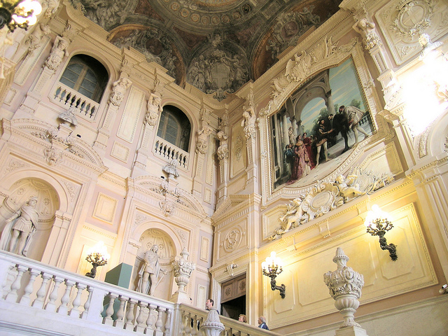 Scalone a Palazzo Madama