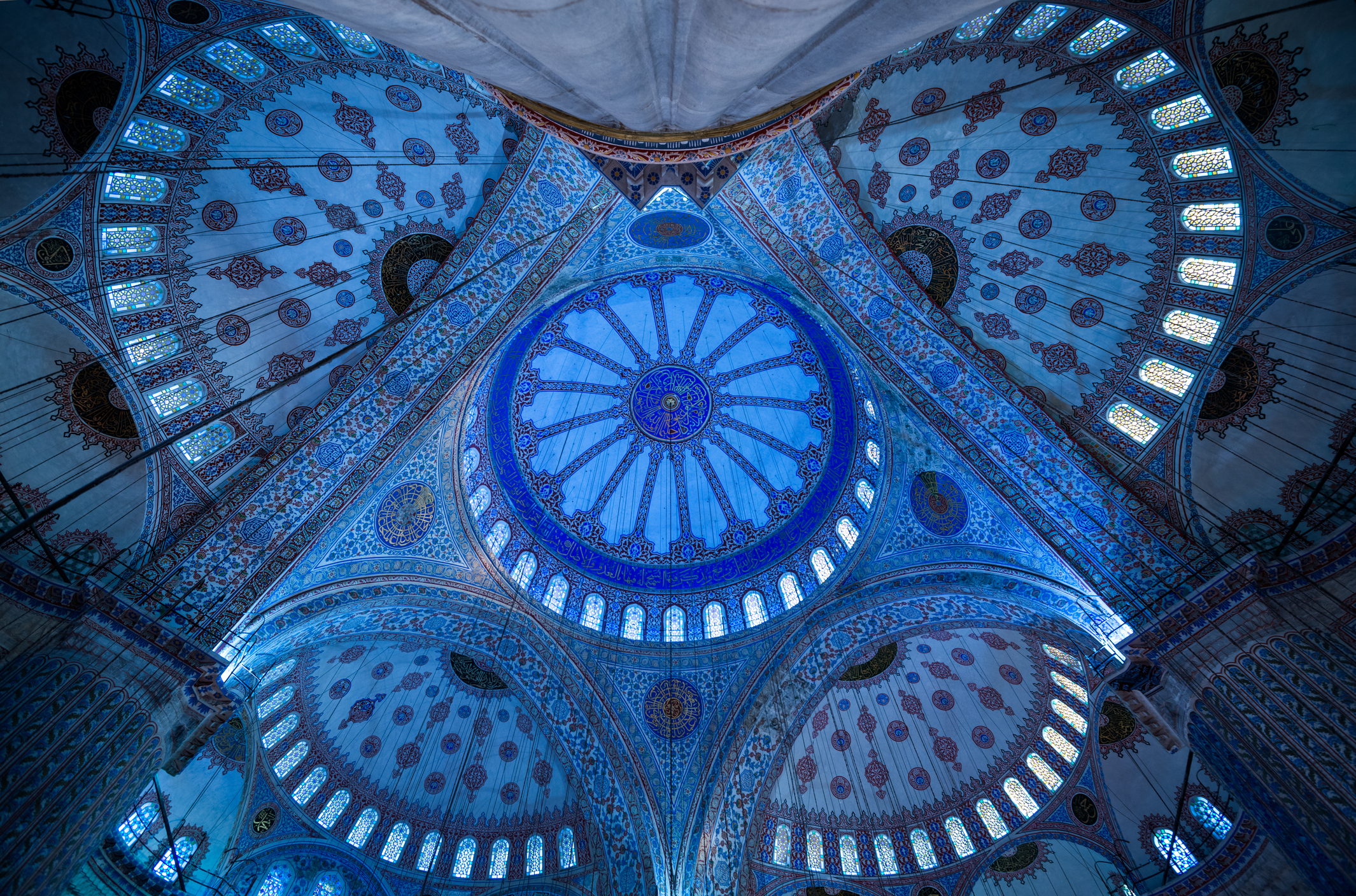 Interior of Sultanahmet in Istanbu