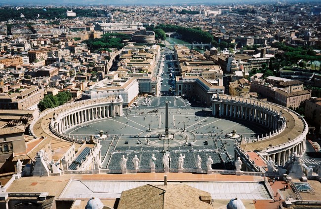 Sconsigliato a chi soffre di vertigini: panorama su Piazza San Pietro