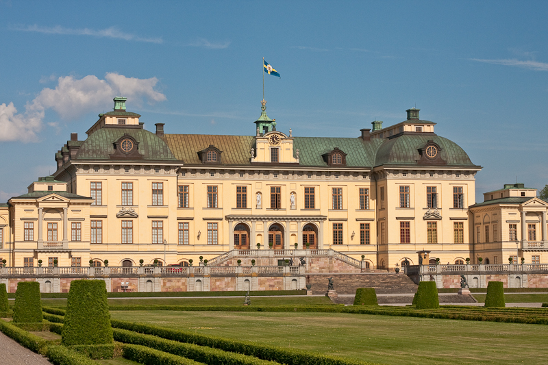 Das Schloss Drottningholm