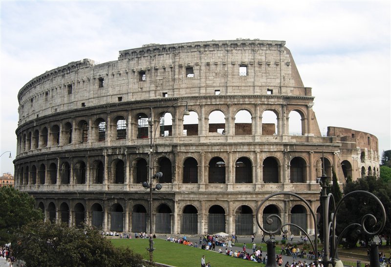 Colosseum. Photo via FlickrCC.