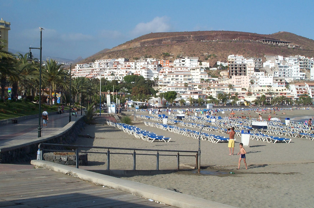 Playa de Tenerife. Photo via FlickrCC.