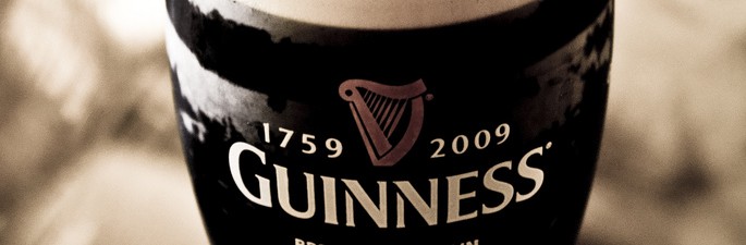 A glass of Guiness 