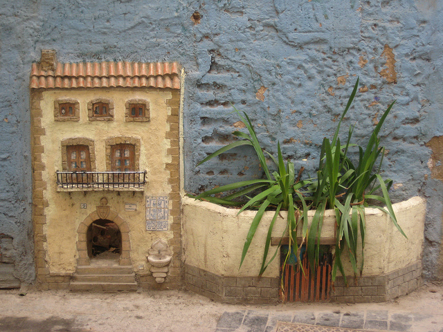 Casa dels Quatre Gats en una calle de El Carmen