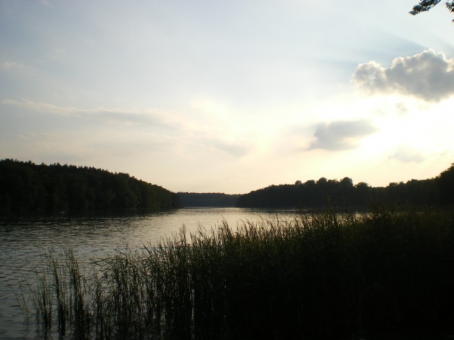 Sunset over the Liepnitzsee