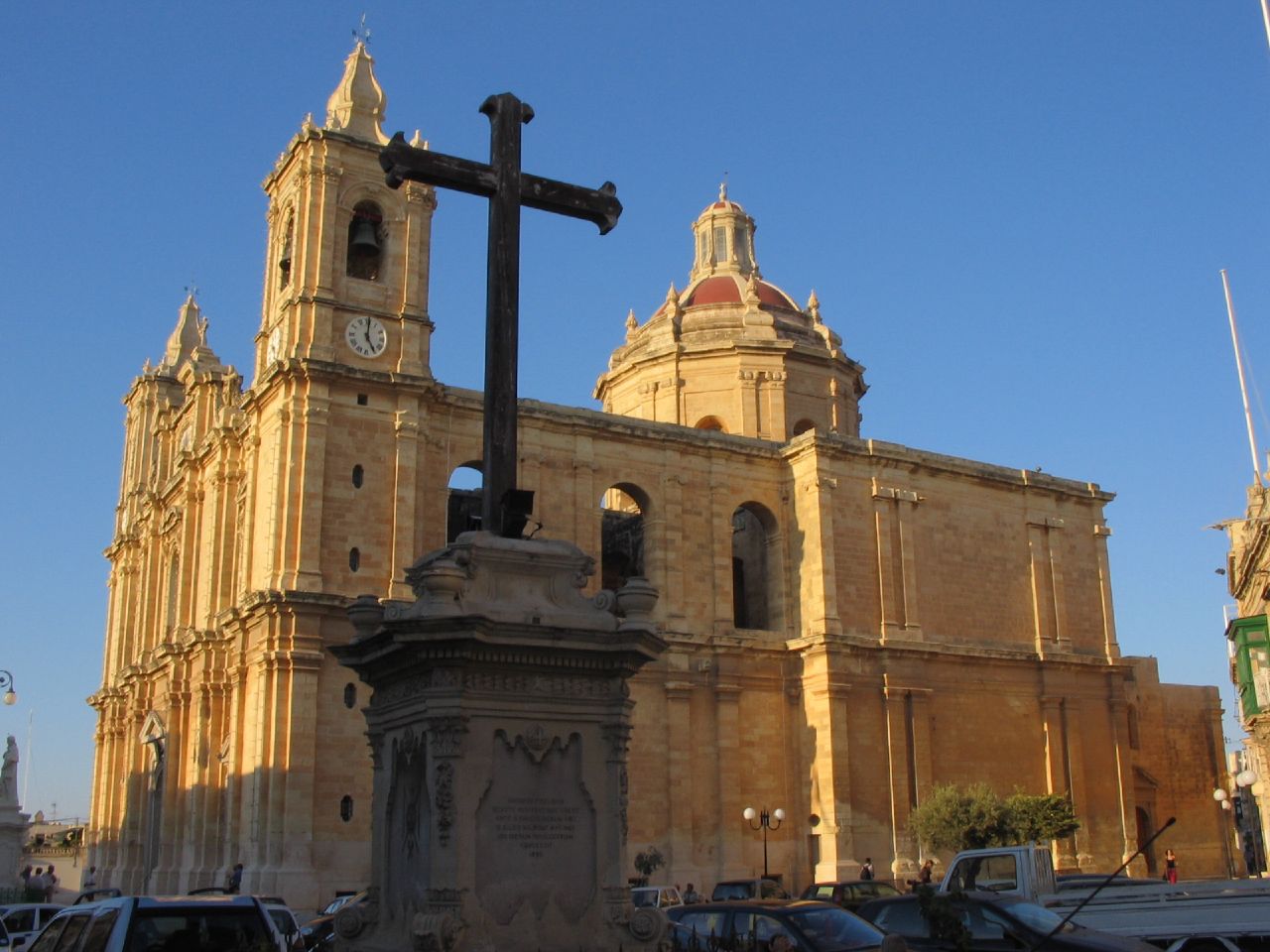 Malta - Zejtum Catedral Cathedral. Photo via FlickrCC.