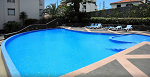 Swimming pool outside a Wimdu villa in Madeira
