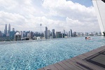 Uitzicht appartement Kuala Lumpur