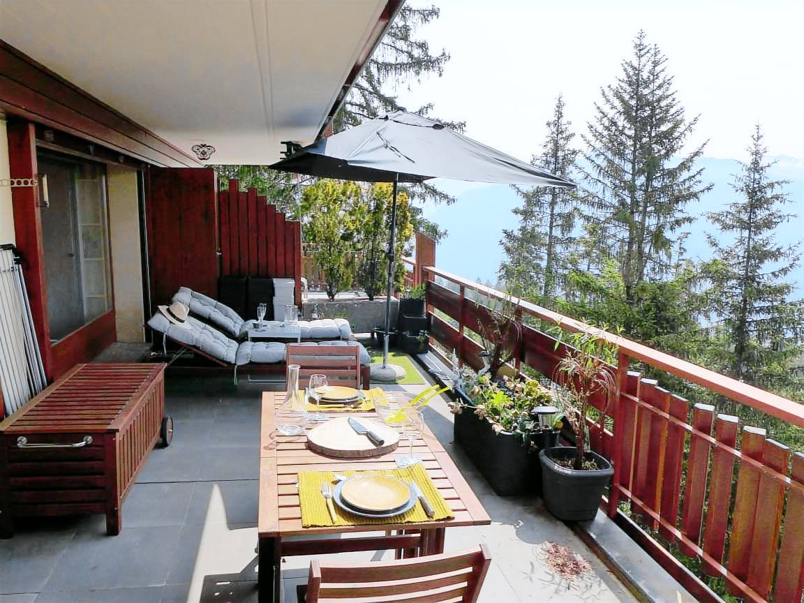 Apartment mit Bergblick Crans-Montana