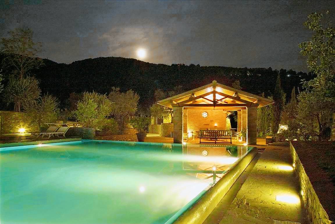 Casa a Casa Biondo con terrazza, piscina e giardino