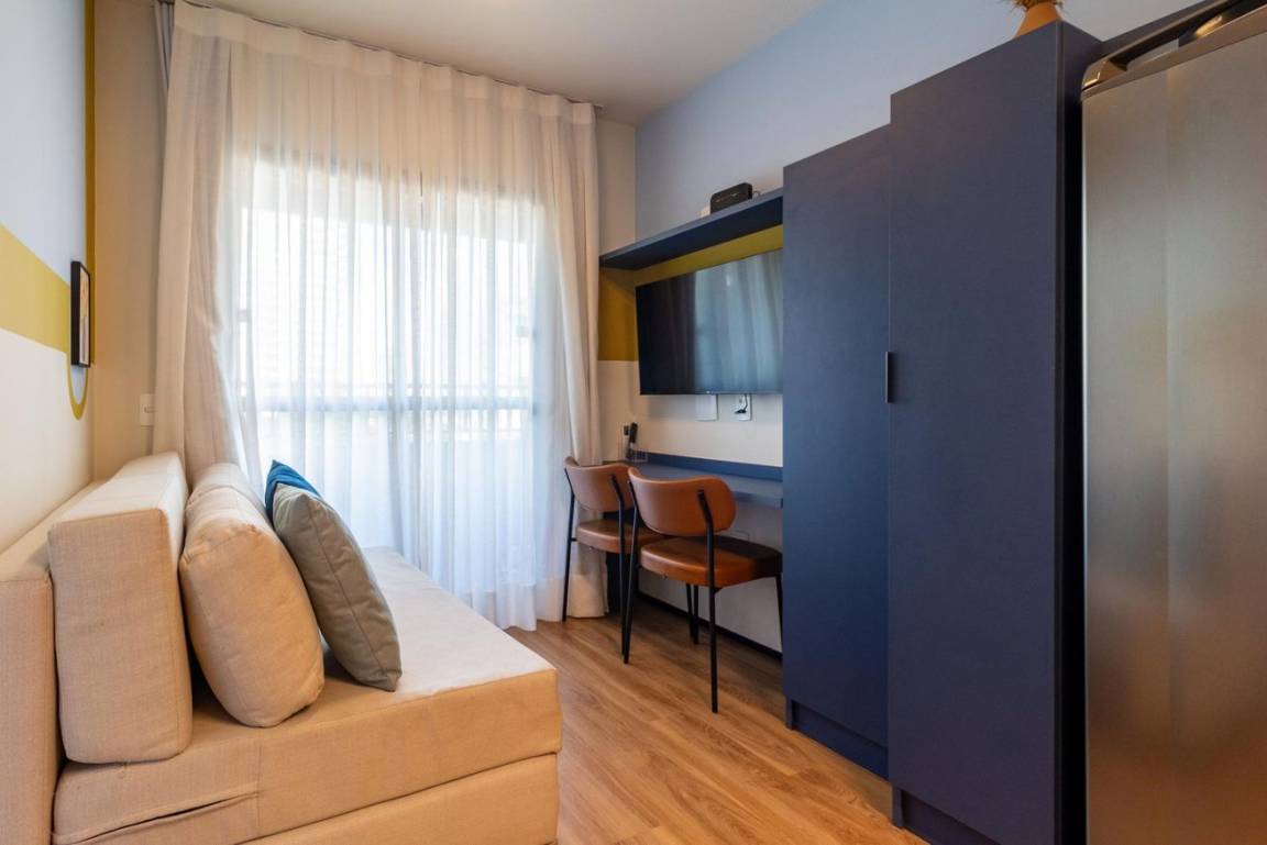 33 M² Apartment ∙ 1 Bedroom ∙ 4 Guests - São Paulo