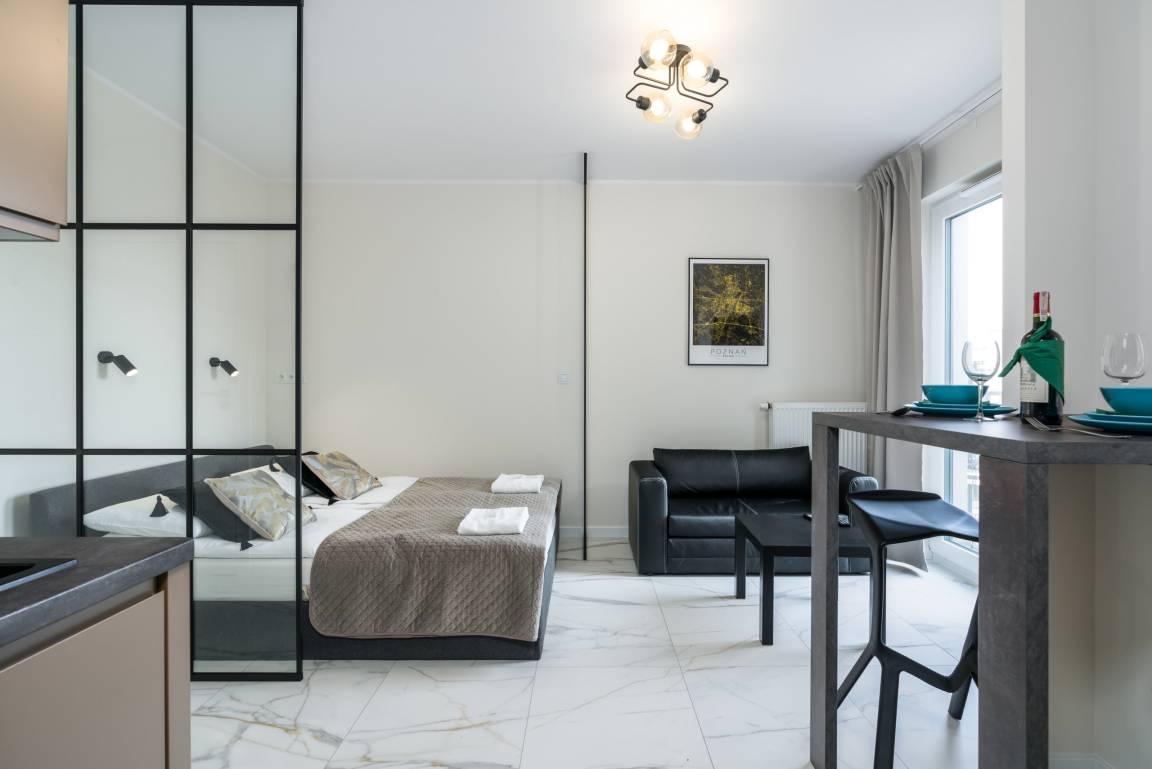 38 M² Appartamento Vacanza ∙ 3 Ospiti - Poznań