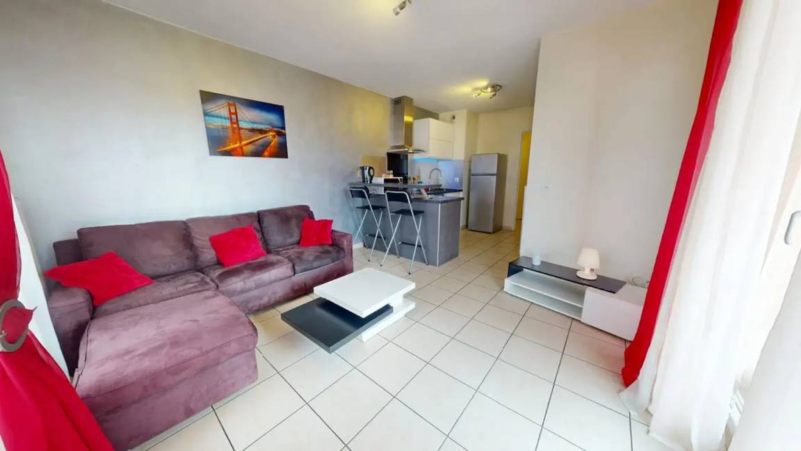 44 M² Appartement ∙ 1 Chambre ∙ 1 Personne - Vaulx-en-Velin