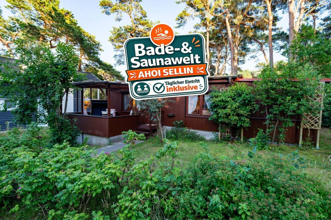 60 m&sup2; Ferienhaus 2 Schlafzimmer 6 G&auml;ste