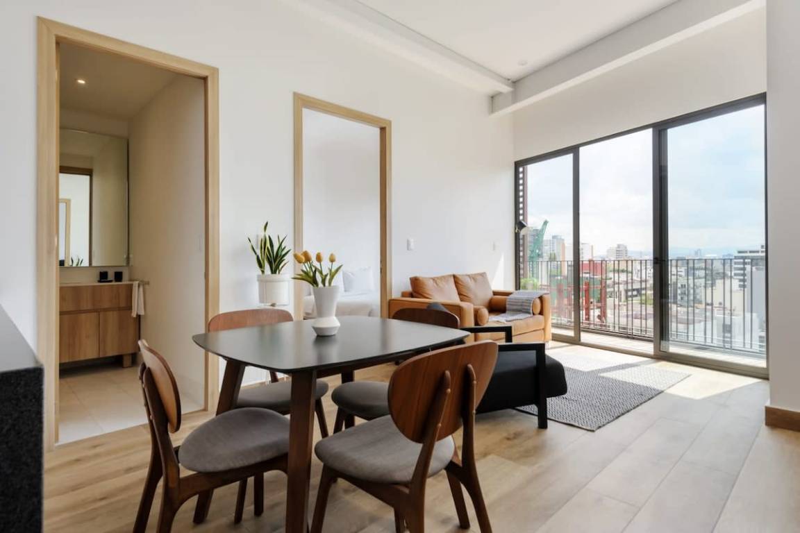 75 M² Apartment ∙ 2 Bedrooms ∙ 4 Guests - Mexico City