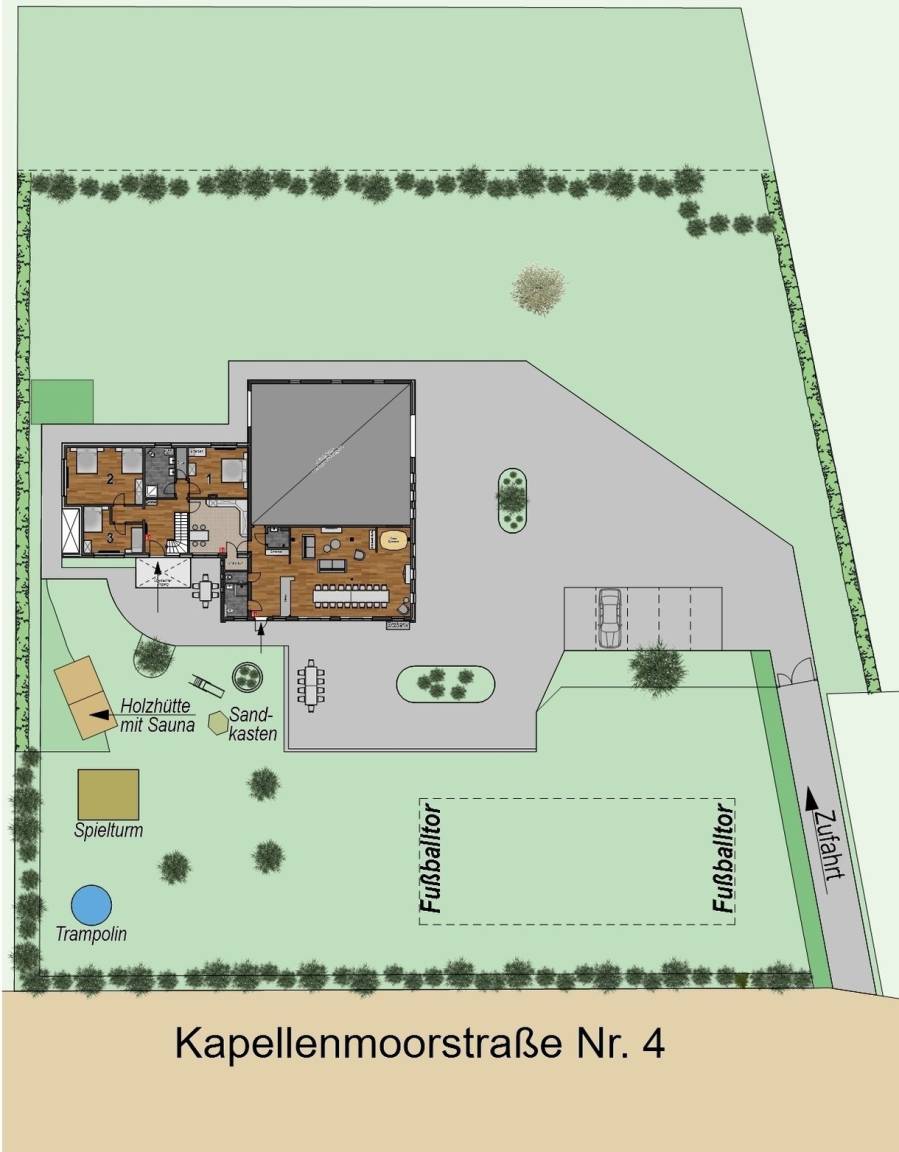 300 m² Ferienhaus ∙ 7 Schlafzimmer ∙ 20 Gäste – Bild 49