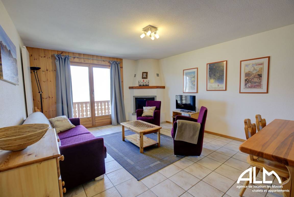 54 M² Appartement ∙ 1 Chambre ∙ 4 Personnes - Thyon