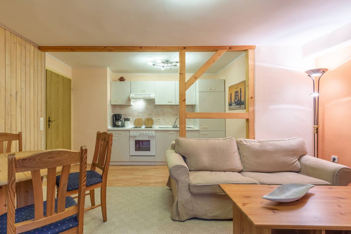 60 m² Ferienwohnung ∙ 1 Schlafzimmer ∙ 4 Gäste – Bild 1