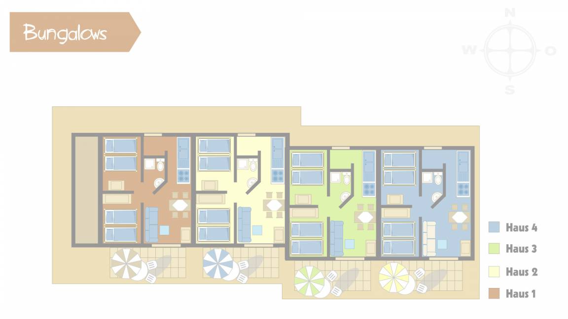 58 m² Ferienhaus ∙ 2 Schlafzimmer ∙ 5 Gäste – Bild 12