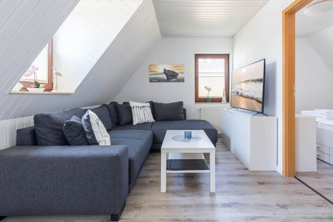50 m² Ferienwohnung ∙ 1 Schlafzimmer ∙ 3 Gäste – Bild 1